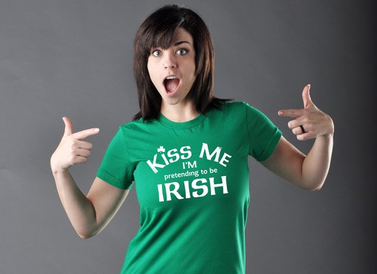 KISS ME I'M PRETENDING TO BE IRISH