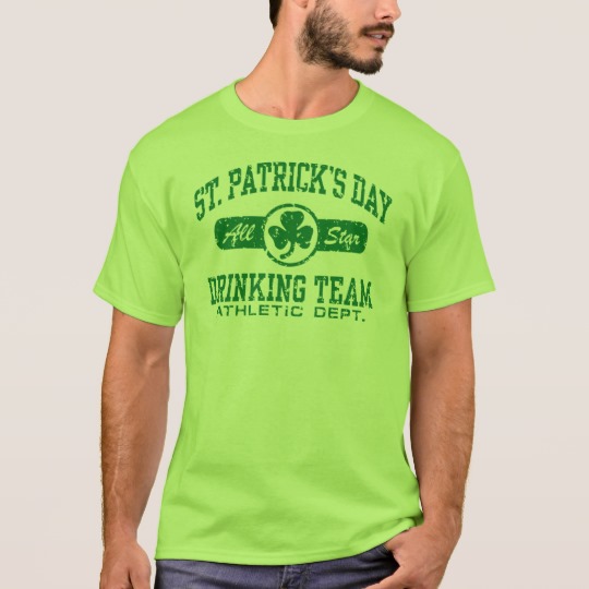 St. Patrick's Day Drinking Team T-Shirt