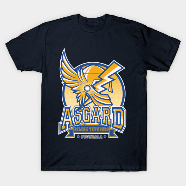 ASGARD GOLDEN THUNDERS FOOTBALL T-Shirt