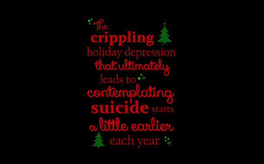 Crippling Holiday Depression