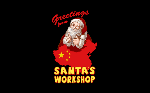 Greetings from Santa's Workshop T-Shirt