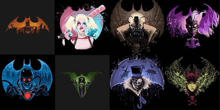 Batman Villain Nightmare T-Shirts