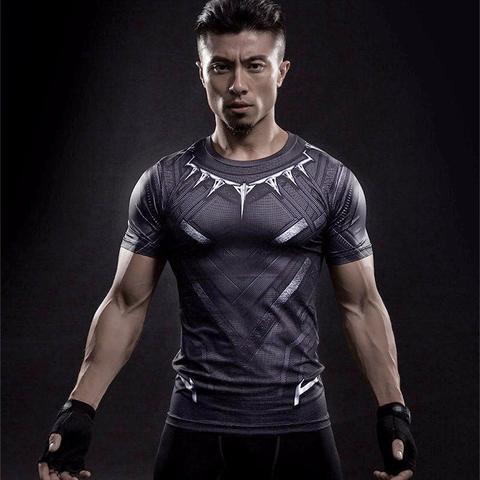 Black Panther Compression Shirt