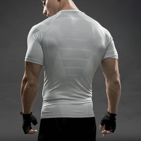 Captain America Compression White Shirt