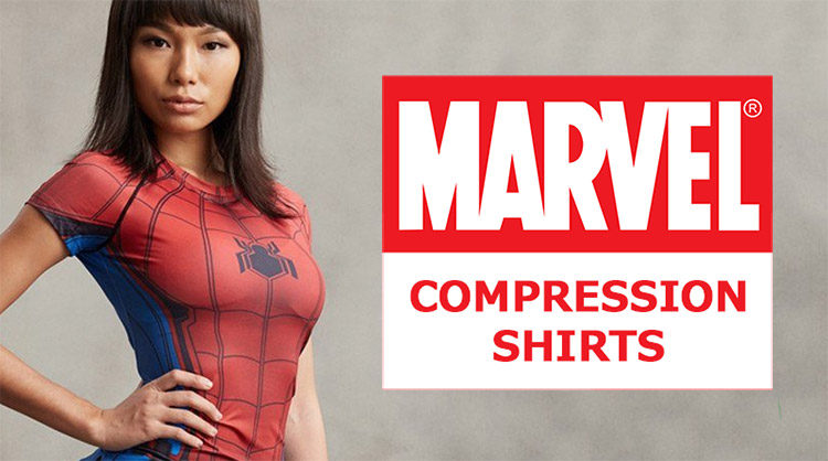 Marvel Comics Compression Shirts Banner