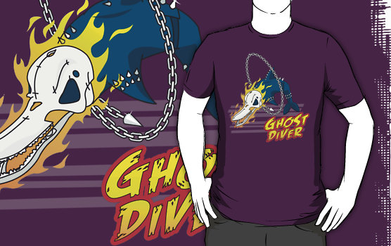 Marvel Whales Ghost Diver T-Shirt