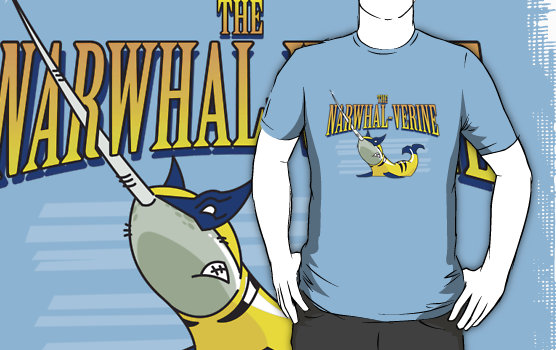 Marvel Whales Narwhal-verine T-Shirt