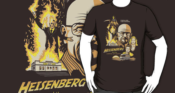 Heisenberg and the Cartel of Death T-Shirt