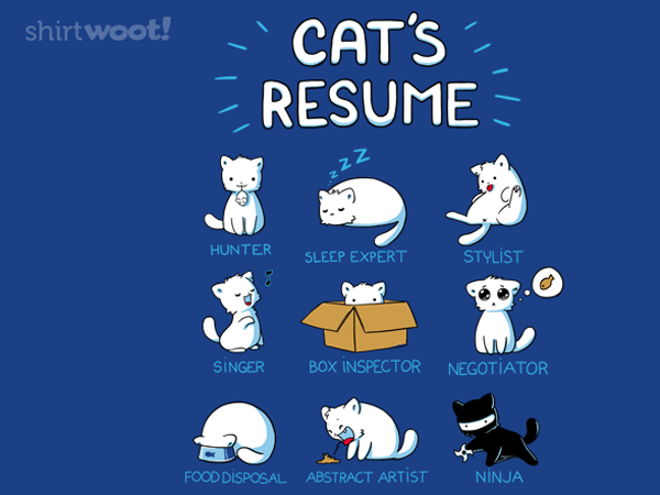 Cat's Resume T-Shirt