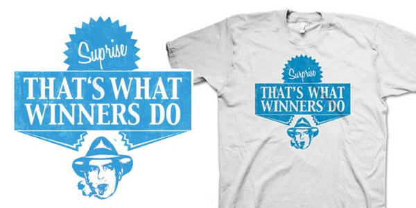 Charlie Sheen Thats What Winners Do T-Shirt