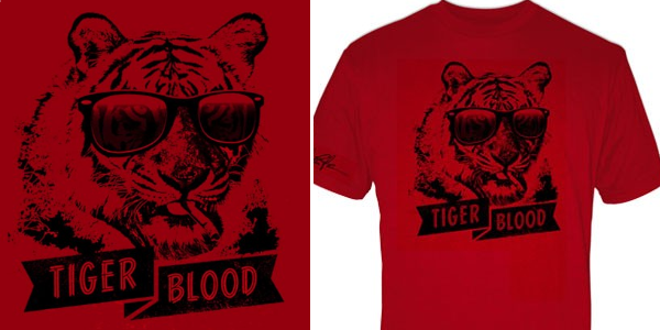 Charlie Sheen Tiger Blood Shirt