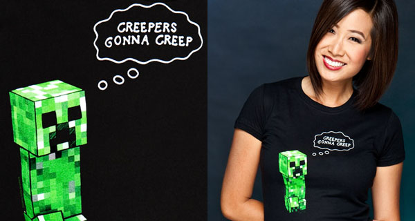 Minecraft Creepers Gonna Creep T-Shirt