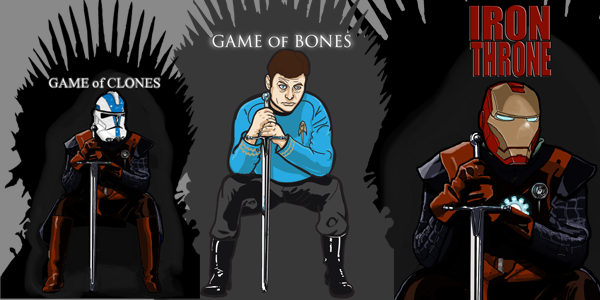 Game of Thrones Parody T-Shirts