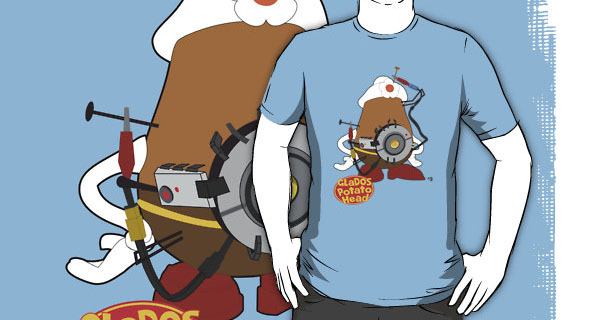 GLaDOS Potato Head T-Shirt