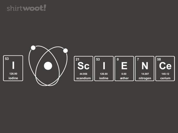 I Love Science T-Shirt