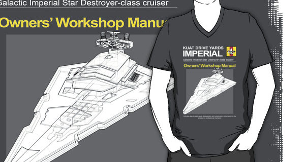 Imperial Star Destroyer Owners Workshop Manual T-Shirt