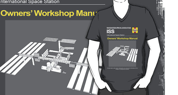 International Space Station Owners Workshop Manual T-Shirt 