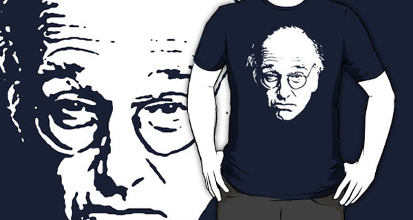 Larry David Portrait T-Shirt