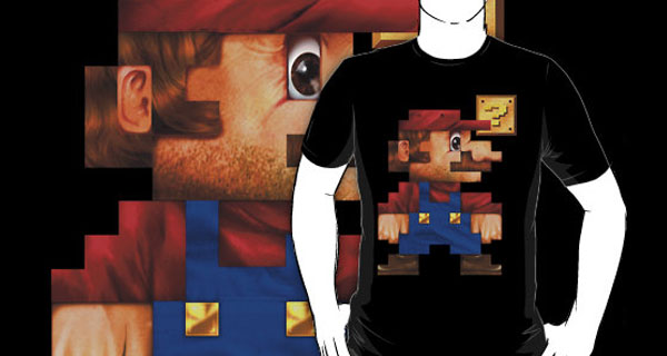 Realistic Mario T-Shirt