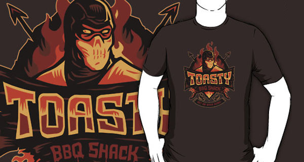 Scorpions Toasty BBQ Shack T-Shirt