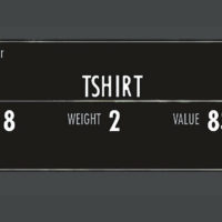 Skyrim Stats T-Shirt