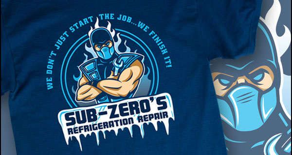 Sub Zeros Refrigeration Repair T-Shirt 