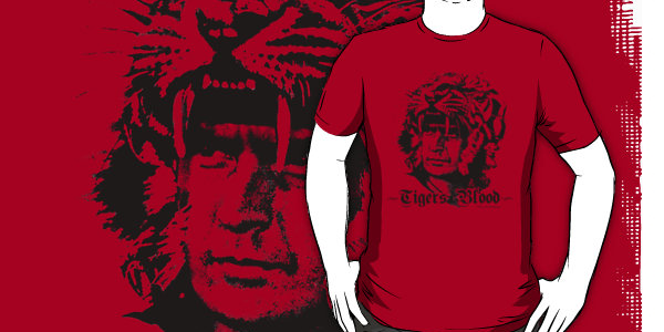 Charlie Sheen Tigers Blood T-Shirt