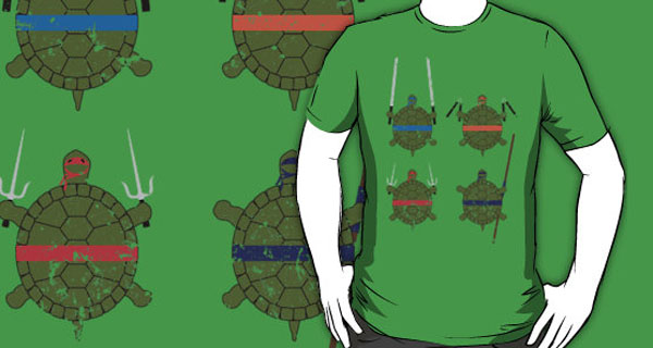 Undefined Age Martial Artist Tortoises T-Shirt