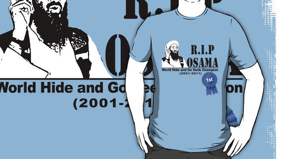 Osama Bin Laden World Hide And Go Seek Champion T-Shirt 