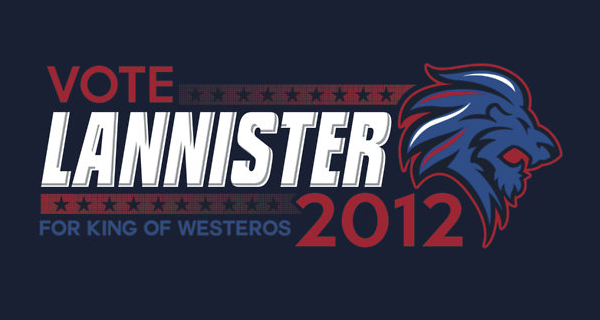 Vote Lannister 2012 T-Shirt