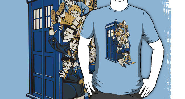 Who's Who - All Eleven Dr Whos T-Shirt